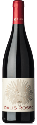 13,95 € Spedizione Gratuita | Vino rosso Endrizzi Dalis Rosso Trentino-Alto Adige Italia Merlot, Cabernet Sauvignon, Petit Verdot, Teroldego Bottiglia 75 cl