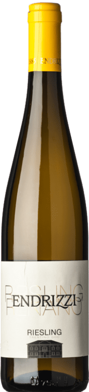 11,95 € Бесплатная доставка | Белое вино Endrizzi D.O.C. Trentino Трентино-Альто-Адидже Италия Riesling бутылка 75 cl