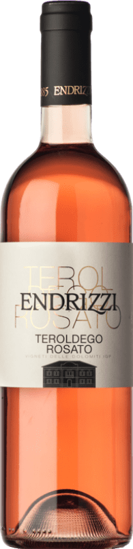 14,95 € 免费送货 | 桃红葡萄酒 Endrizzi I.G.T. Vigneti delle Dolomiti 特伦蒂诺 - 上阿迪杰 意大利 Teroldego 瓶子 75 cl