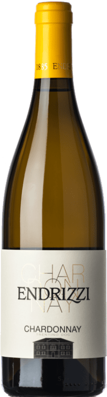13,95 € Envio grátis | Vinho branco Endrizzi D.O.C. Trentino Trentino-Alto Adige Itália Chardonnay Garrafa 75 cl