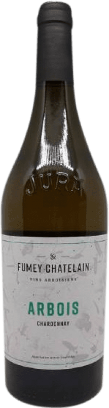 27,95 € Envio grátis | Vinho Branco Fumey Chatelain A.O.C. Arbois Jura França Chardonnay 75 cl