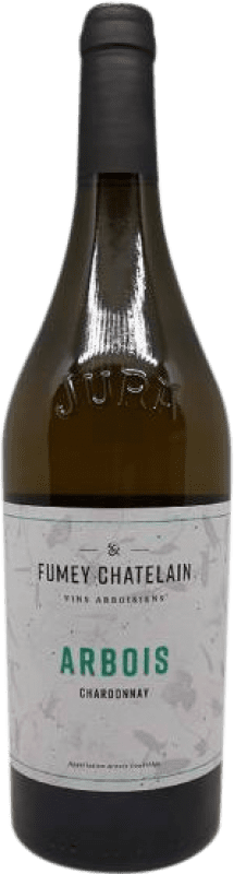 23,95 € Envío gratis | Vino blanco Fumey Chatelain A.O.C. Arbois Jura Francia Chardonnay Botella 75 cl