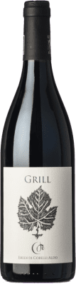 22,95 € Бесплатная доставка | Красное вино Eredi di Cobelli Aldo Grill I.G.T. Vigneti delle Dolomiti Трентино-Альто-Адидже Италия Teroldego бутылка 75 cl