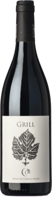 21,95 € Free Shipping | Red wine Eredi di Cobelli Aldo Grill I.G.T. Vigneti delle Dolomiti Trentino-Alto Adige Italy Teroldego Bottle 75 cl