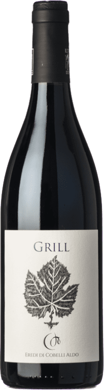 22,95 € Бесплатная доставка | Красное вино Eredi di Cobelli Aldo Grill I.G.T. Vigneti delle Dolomiti Трентино-Альто-Адидже Италия Teroldego — Тэрольдего 75 cl