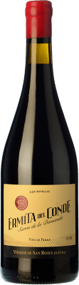 16,95 € Free Shipping | Red wine Ermita del Conde Paraje San Roque Aged I.G.P. Vino de la Tierra de Castilla y León Castilla y León Spain Tempranillo, Bobal, Albillo Bottle 75 cl