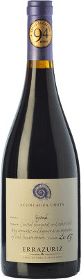 31,95 € 送料無料 | 赤ワイン Viña Errazuriz Aconcagua Costa 高齢者 I.G. Valle del Aconcagua アコンカグアバレー チリ Syrah ボトル 75 cl