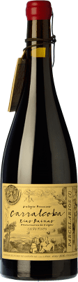 29,95 € Free Shipping | Red wine Zárate Carralcoba Oak D.O. Rías Baixas Galicia Spain Caíño Black Bottle 75 cl