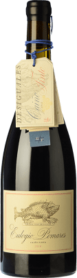47,95 € Free Shipping | Red wine Zárate Aged D.O. Rías Baixas Galicia Spain Caíño Black Bottle 75 cl