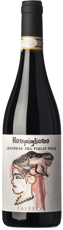 18,95 € Free Shipping | Red wine Falesco Rospiglioso I.G.T. Cesanese del Piglio Lazio Italy Cesanese Bottle 75 cl