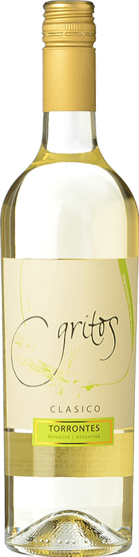 16,95 € Envoi gratuit | Vin blanc Otero Ramos Gritos Clasico Torrontes I.G. Mendoza Luján de Cuyo Argentine Torrontés Bouteille 75 cl