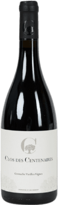 28,95 € Free Shipping | Red wine Clos des Centenaires Grenache Vieilles Vignes I.G.P. Vin de Pays d'Oc Languedoc-Roussillon France Grenache Tintorera Bottle 75 cl