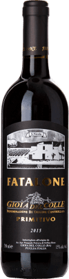 17,95 € Envio grátis | Vinho Tinto Fatalone D.O.C. Gioia del Colle Puglia Itália Primitivo Eco — Biológico 75 cl