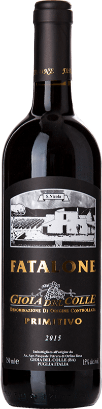 16,95 € Free Shipping | Red wine Fatalone D.O.C. Gioia del Colle Puglia Italy Primitivo Bottle 75 cl