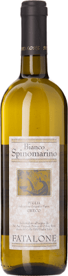 15,95 € Kostenloser Versand | Weißwein Fatalone Spinomarino I.G.T. Puglia Apulien Italien Greco Eco — Biologisch 75 cl