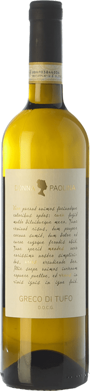 17,95 € Envio grátis | Vinho branco Fattoria Alois Donna Paolina D.O.C.G. Greco di Tufo  Campania Itália Greco Garrafa 75 cl