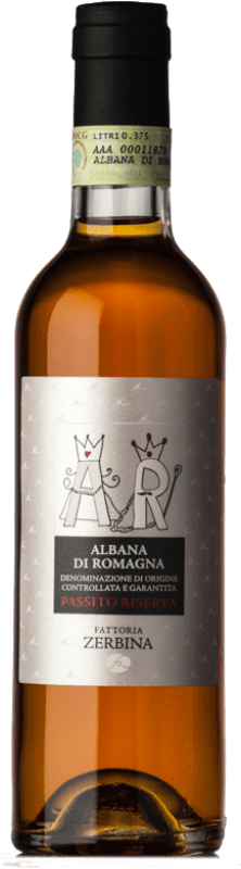 112,95 € Envío gratis | Vino dulce Zerbina Passito AR Reserva D.O.C. Romagna Albana Spumante Emilia-Romagna Italia Albana Media Botella 37 cl