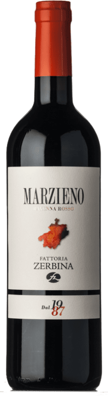 29,95 € Envío gratis | Vino Tinto Zerbina Marzieno I.G.T. Ravenna Emilia-Romagna Italia Merlot, Syrah, Cabernet Sauvignon, Sangiovese Eco — Ecológico Botella 75 cl