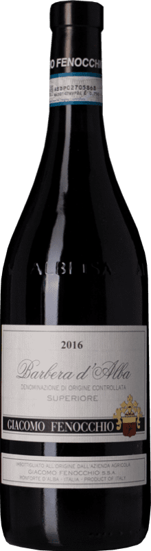 19,95 € Free Shipping | Red Wine Fenocchio Giacomo D.O.C. Barbera d'Alba Piemonte Italy Barbera 75 cl