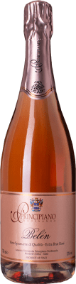 15,95 € Free Shipping | Rosé sparkling Ferdinando Principiano Belen Rosé Extra Brut D.O.C. Piedmont Piemonte Italy Barbera Bottle 75 cl
