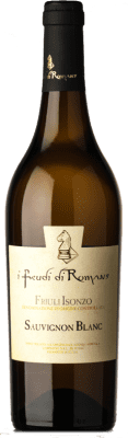 15,95 € Kostenloser Versand | Weißwein Feudi di Romans Isonzo D.O.C. Friuli Friaul-Julisch Venetien Italien Sauvignon 75 cl