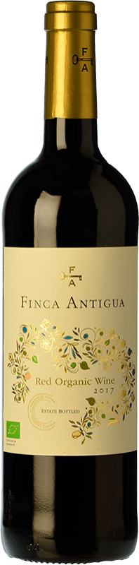 7,95 € Kostenloser Versand | Rotwein Finca Antigua Eiche D.O. La Mancha Kastilien-La Mancha Spanien Syrah, Garnacha — Grenache Organic — Bio Flasche 75 cl