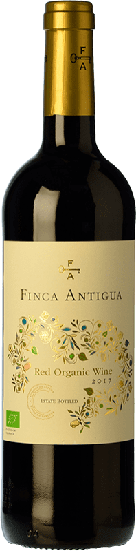 8,95 € Envio grátis | Vinho tinto Finca Antigua Orgánico Carvalho D.O. La Mancha Castela-Mancha Espanha Syrah, Grenache Garrafa 75 cl
