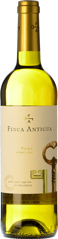 8,95 € Free Shipping | White wine Finca Antigua Blanco Aged D.O. La Mancha Castilla la Mancha Spain Viura Bottle 75 cl