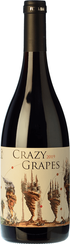 9,95 € Spedizione Gratuita | Vino rosso Finca Bacara Crazy Grapes Quercia D.O. Jumilla Castilla-La Mancha Spagna Monastrell Bottiglia 75 cl