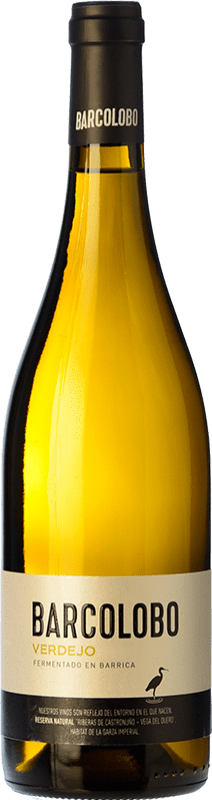 13,95 € Free Shipping | White wine Finca la Rinconada Barcolobo Fermentado en Barrica Aged I.G.P. Vino de la Tierra de Castilla y León Castilla y León Spain Verdejo Bottle 75 cl