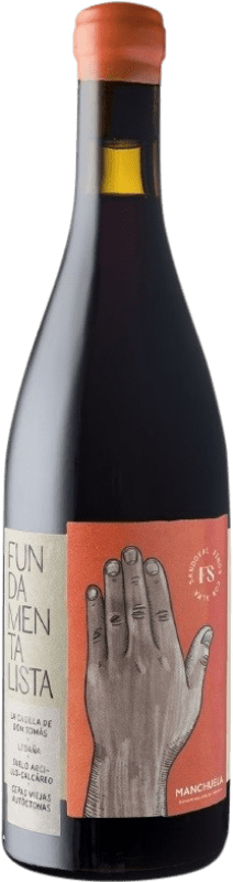 17,95 € Free Shipping | Red Wine Finca Sandoval El Fundamentalista Crianza — Aged D.O. Manchuela Spain Monastrell, Bobal Bottle 75 cl