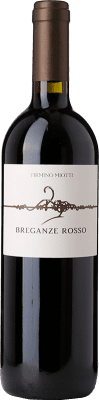 12,95 € Envío gratis | Vino tinto Firmino Miotti Rosso D.O.C. Breganze Veneto Italia Merlot Botella 75 cl