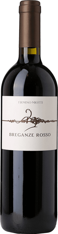 12,95 € 免费送货 | 红酒 Firmino Miotti Rosso D.O.C. Breganze 威尼托 意大利 Merlot 瓶子 75 cl