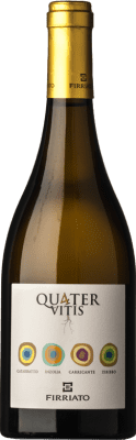 22,95 € Kostenloser Versand | Weißwein Firriato Quater Vitis I.G.T. Terre Siciliane Sizilien Italien Moscato — Muskateller, Carricante, Catarratto, Grillo Flasche 75 cl