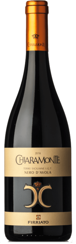14,95 € Spedizione Gratuita | Vino rosso Firriato Chiaramonte I.G.T. Terre Siciliane Sicilia Italia Nero d'Avola Bottiglia 75 cl
