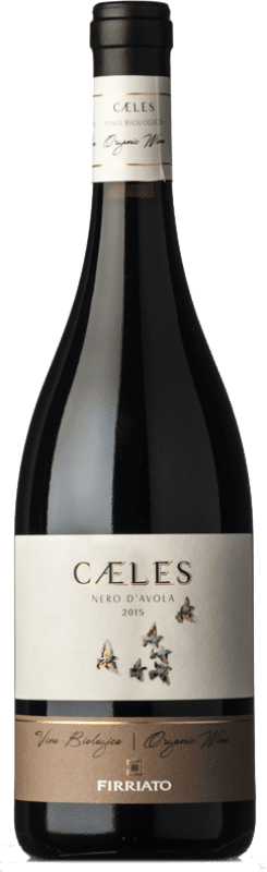 13,95 € Free Shipping | Red wine Firriato Caeles D.O.C. Sicilia Sicily Italy Nero d'Avola Bottle 75 cl