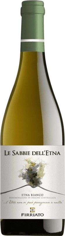 21,95 € Spedizione Gratuita | Vino bianco Firriato Le Sabbie dell'Etna Bianco D.O.C. Etna Sicilia Italia Carricante, Catarratto Bottiglia 75 cl