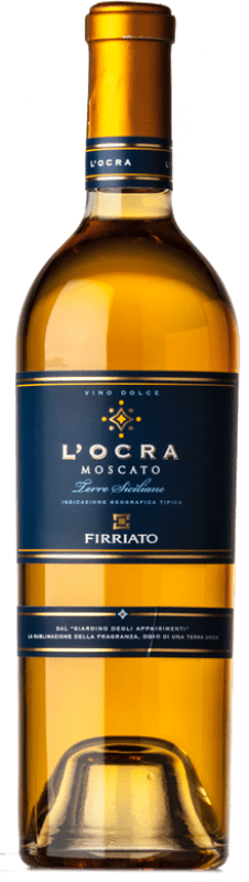18,95 € Free Shipping | Sweet wine Firriato L'Ocra Naturale I.G.T. Terre Siciliane Sicily Italy Muscat of Alexandria Bottle 75 cl