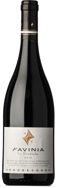 32,95 € Free Shipping | Red wine Firriato Favinia Le Sciabiche di Favignana I.G.T. Terre Siciliane Sicily Italy Nero d'Avola, Perricone Bottle 75 cl