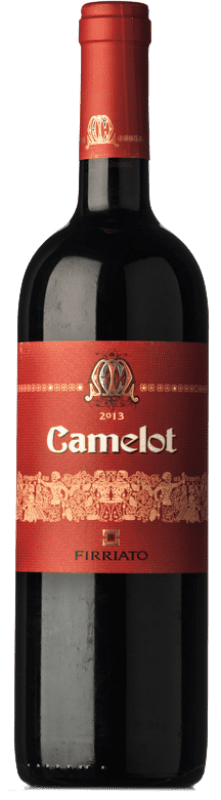 33,95 € Kostenloser Versand | Rotwein Firriato Camelot D.O.C. Sicilia Sizilien Italien Merlot, Cabernet Sauvignon Flasche 75 cl