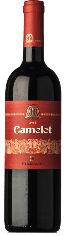 49,95 € Envío gratis | Vino Tinto Firriato Camelot D.O.C. Sicilia Sicilia Italia Merlot, Cabernet Sauvignon 75 cl