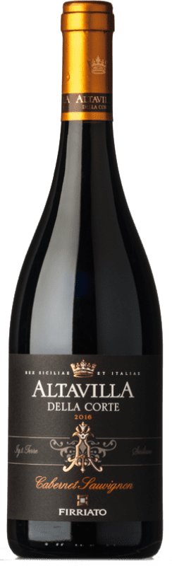 13,95 € Free Shipping | Red wine Firriato Altavilla della Corte I.G.T. Terre Siciliane Sicily Italy Cabernet Sauvignon Bottle 75 cl