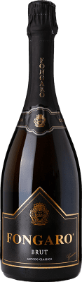 34,95 € 免费送货 | 白起泡酒 Fongaro Etichetta Nera 香槟 预订 D.O.C. Monti Lessini 威尼托 意大利 Durella 瓶子 75 cl