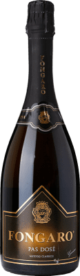 42,95 € Бесплатная доставка | Белое игристое вино Fongaro Etichetta Nera Zéro Dosage — Brut Nature — Зеро Дозаж Резерва D.O.C. Monti Lessini Венето Италия Durella — Дурелла Eco — Эко Био Органический 75 cl
