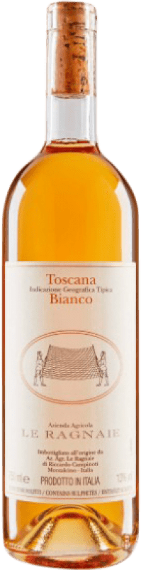 29,95 € Envoi gratuit | Vin blanc Le Ragnaie Bianco I.G.T. Toscana Toscane Italie Malvasía, Trebbiano Biologique Bouteille 75 cl