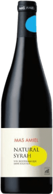 21,95 € Free Shipping | Red wine Mas Amiel Natural I.G.P. Vin de Pays Côtes Catalanes Languedoc-Roussillon France Syrah Bottle 75 cl