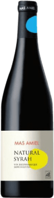 21,95 € Envoi gratuit | Vin Rouge Mas Amiel Natural — Naturel I.G.P. Vin de Pays Côtes Catalanes Languedoc-Roussillon France Syrah Eco — Biologique 75 cl