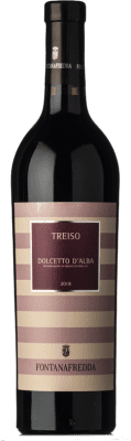 17,95 € Spedizione Gratuita | Vino rosso Fontanafredda Treiso D.O.C.G. Dolcetto d'Alba Piemonte Italia Dolcetto Bottiglia 75 cl