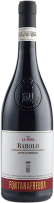 88,95 € Бесплатная доставка | Красное вино Fontanafredda La Rosa D.O.C.G. Barolo Пьемонте Италия Nebbiolo бутылка 75 cl