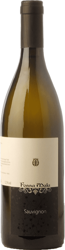 11,95 € Envio grátis | Vinho branco Fossa Mala I.G.T. Friuli-Venezia Giulia Friuli-Venezia Giulia Itália Sauvignon Branca Garrafa 75 cl